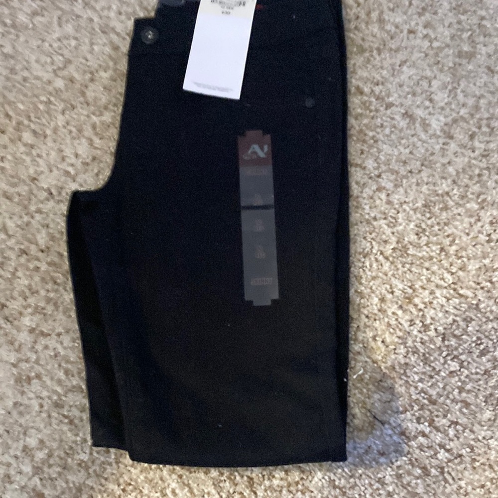 New girls size 10 reg black jeans